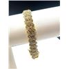 Image 3 : Impressive 40.1 Gram 14Kt Yellow Gold Plated Miami Link Bracelet