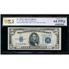 Image 1 : 1934A $5 Silver Certificate PCGS 64PPQ