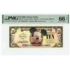 Image 1 : 2008 $10 Mickey 80th Anniversary Disney Dollar PMG 66EPQ