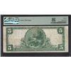Image 2 : 1902 $5 Cleveland OH National PMG 20