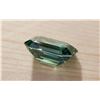Image 6 : Large 5.35 Ct Green Emerald Cut Fire Moissanite Solitaire