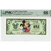 Image 1 : 2003 $1 Mickey Disney Dollar PMG 66EPQ