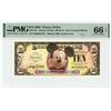 Image 1 : 2008 $10 Mickey 80th Anniversary Disney Dollar PMG 66EPQ