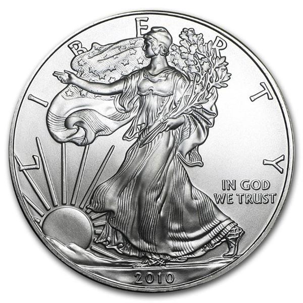 2010 American Silver Eagle 1oz BU Coin