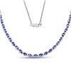 Sterling Silver 10ct Tanzanite Necklace