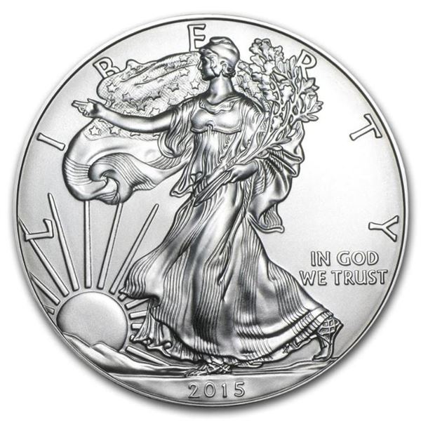 2015 American Silver Eagle 1oz BU Coin