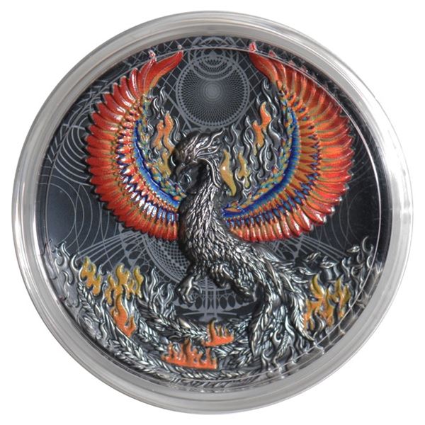 2021 Phoenix Black Proof Niue Coin
