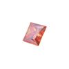 Image 3 : Gorgeous 5 Ct VVs1 Princess Cut Bright Orange Fire Moissanite Solitaire
