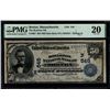 Image 1 : 1902 $50 Boston MA National PMG 20