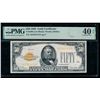 Image 1 : 1928 $50 Gold Certificate PMG 40EPQ