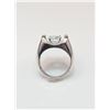 Image 6 : Men's Huge Sparkling 3.45 Ct Fire Moissanite Ring
