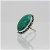 Image 2 : Pretty Natural 36.25 Ct Malachite Ring
