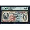 Image 1 : 1869 $20 Rainbow Legal Tender Note PMG 66EPQ