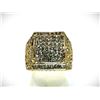 Image 7 : 14 Kt Yellow Gold Plate 7.75 Cttw. Lab Simulated Diamond Ring