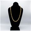 Image 1 : Huge 96.9 Gram 14 Kt Gold Plated Rope Chain