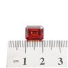 Image 5 : Huge 5 Ct Sparkling VVs1 Cherry Red Simulated Diamond Solitaire