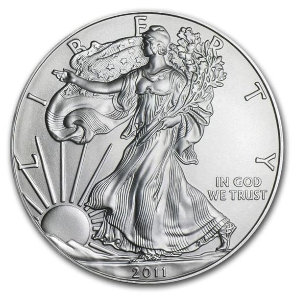 2011 American Silver Eagle 1oz BU Coin