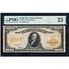 Image 1 : 1907 $1000 Gold Certificate PMG 25