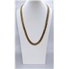 Image 1 : Huge Limited 226 Grams MLB 14 Kt Gold Plated Curb Link Necklace