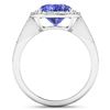 Image 4 : 14KT White Gold 3.43ctw Tanzanite and Diamond Ring