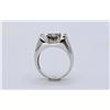 Image 8 : Men's Huge Sparkling 3.45 Ct Fire Moissanite Ring