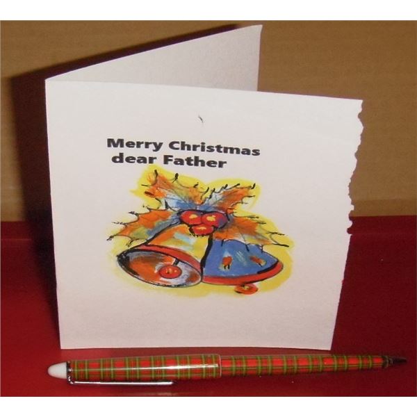 You desire your father's name on one card ? -Tu désires le nom de ton papa sur une carte ?