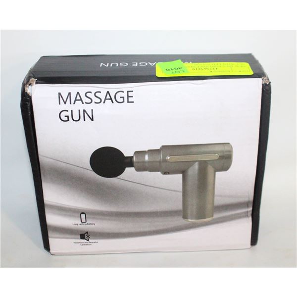NEW 6PCS PORTABLE MASSAGE GUN SET WITH LED TOUCH