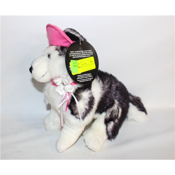 MARIA SHARAPOVA SASHA HUSKY PLUSH