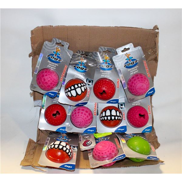 11 DOG LARGE TOYS