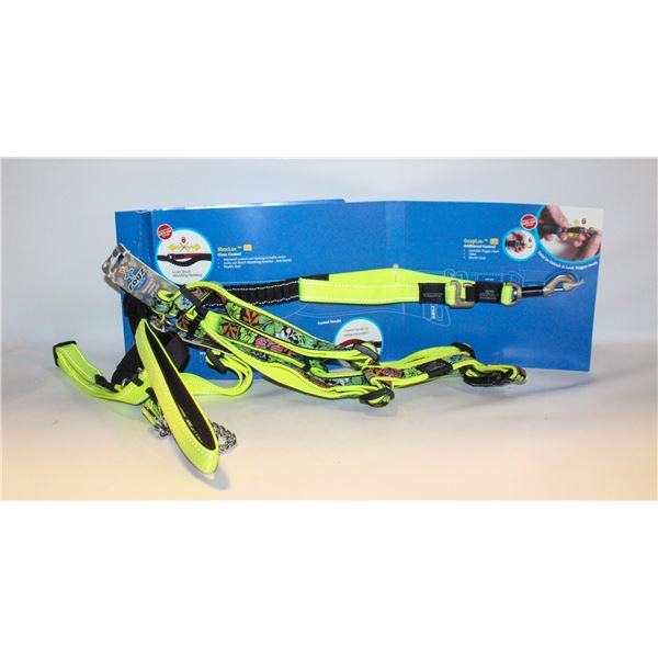 4 DOG XL DOG COLLAR LEASH HARNESS