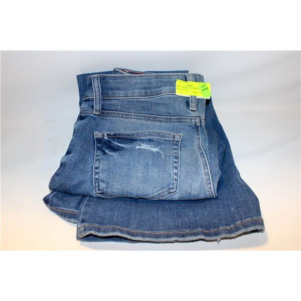 EDGELY WOMENS DISTRESSED JEANS SZ 10 NEW