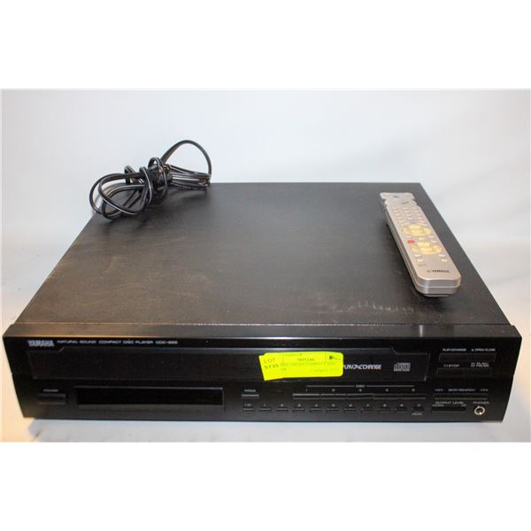 YAMAHA CDC655 COMPACT DISC PLAYER