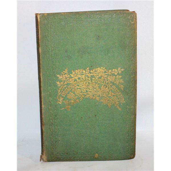 ANTIQUE BOOK - APRIL 1861 - THE ENGLISH