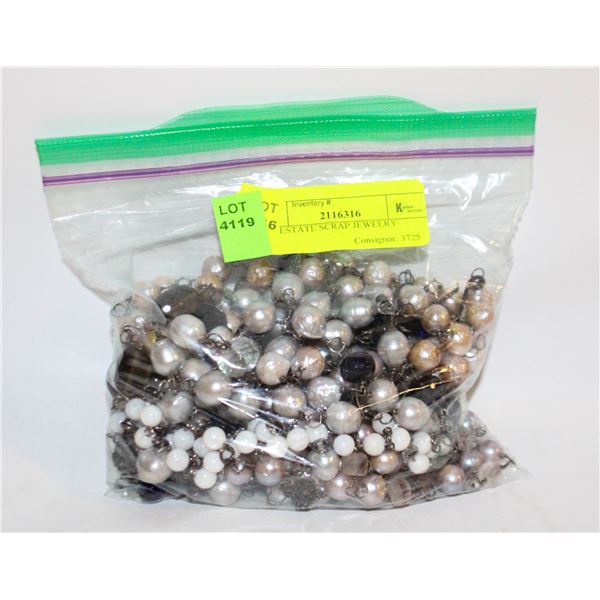 LOT ESTATE SCRAP JEWELRY