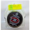 Image 1 : MONTREAL CANADIENS HOCKEY PUCK