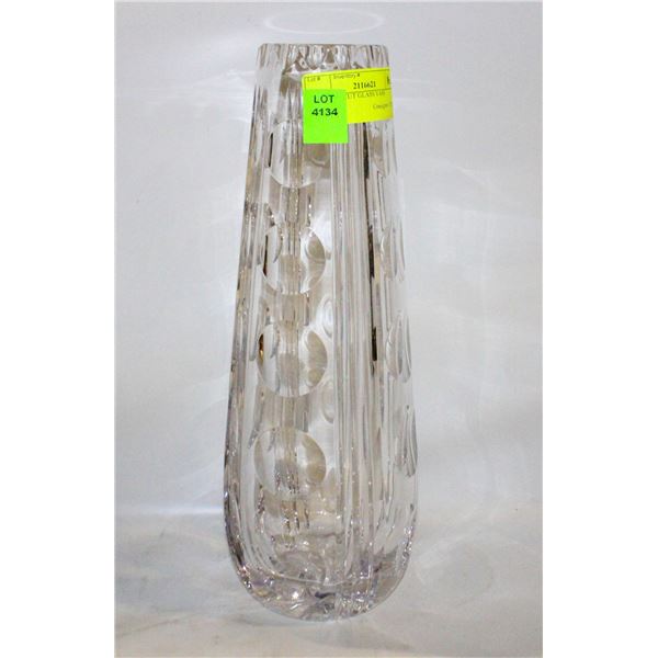 ANTIQUE CUT GLASS VASE