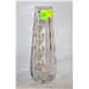 Image 1 : ANTIQUE CUT GLASS VASE