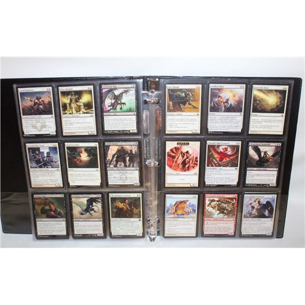 BINDER OF MAGIC THE GATHERING CARDS QTY 80