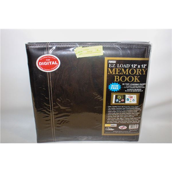 NEW 12X12 ACID FREE SCRAP BOOK