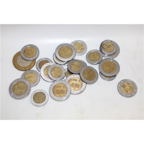 BAG OF MEXICAN PESOS