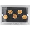 Image 2 : 2000 GOLD PLATED USA STATE QUARTERS BU SET X5