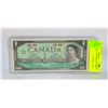 Image 1 : CENTENNIAL CANADIAN $1.00 BILL 1867-1967
