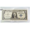 Image 2 : US 1957 $1 BLUE SEAL NOTE