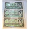 Image 1 : 1967 CENTENNIAL 3X $1 NOTES
