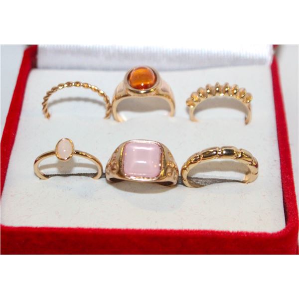 NEW6 PCS/SET RING SET SZ7