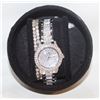 Image 1 : NEW 3PCS WOMEN'S WATCH AND BRACELET