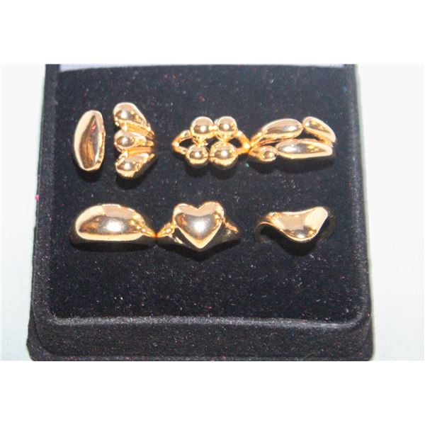 NEW 6PCS/SET RING SET  ADJUSTABLE SIZE