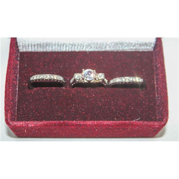 NEW 3PCS/SET RING SET SZ9