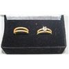 Image 1 : NEW 2PCS/SET RING SET SZ8