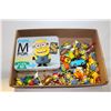 Image 1 : TIN LUNCH BOX WITH MINION TOYS
